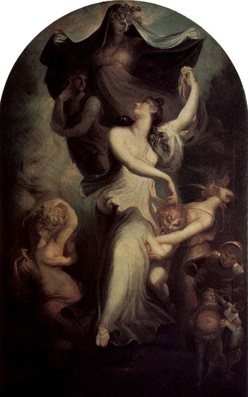 Euphrosyne before the Imagination and the Temperance